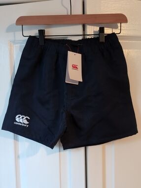 Canterbury Navy Blue Athletic Shorts Age 12